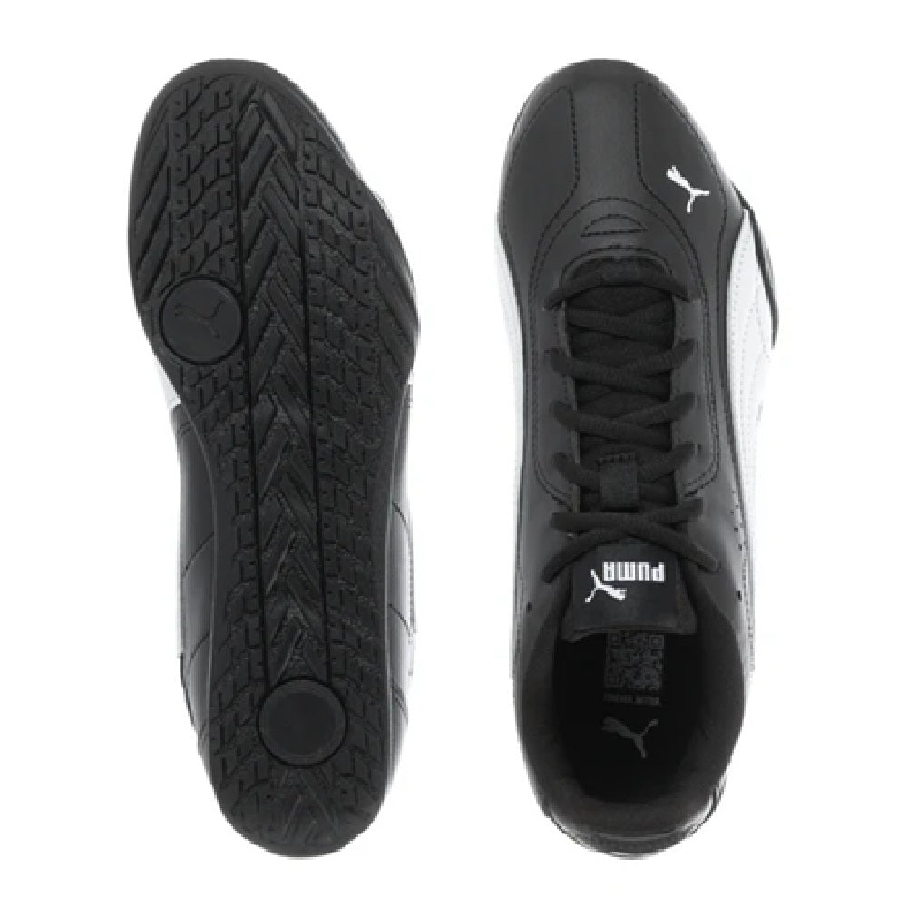 Big Kid's Puma Catch Jr Puma Black-Puma White (403904 04)