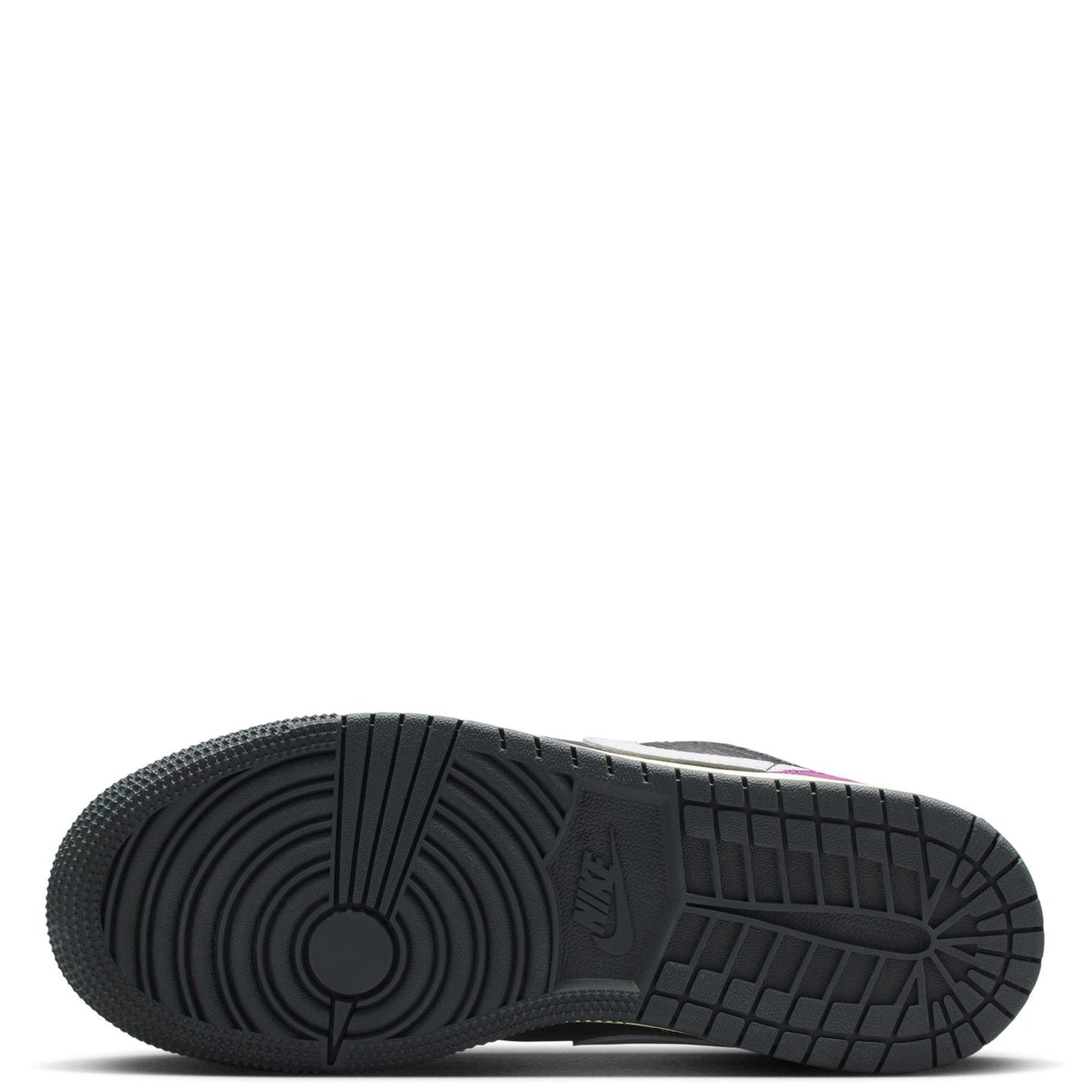 Big Kid's Jordan 1 Low SE Oil Grey/White-Cave Stone (HQ2021 005)