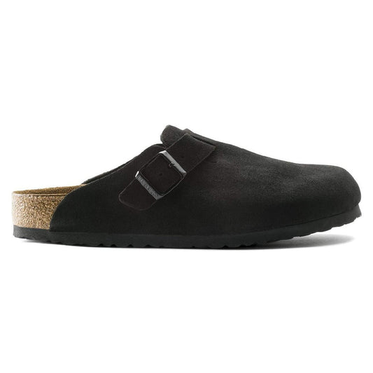 Unisex Birkenstock Boston Soft Footbed Black (0660471) Sneakers - Premium Brand Shoes for Men and Women