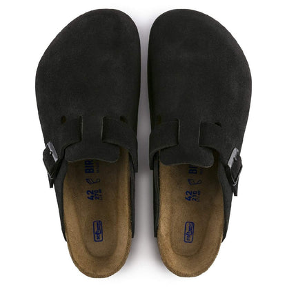 Unisex Birkenstock Boston Soft Footbed Black (0660471) Sneakers - Premium Brand Shoes for Men and Women