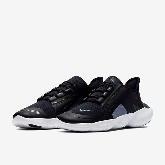 Nike Free RN 5.0 Shield  -  Black/Silver