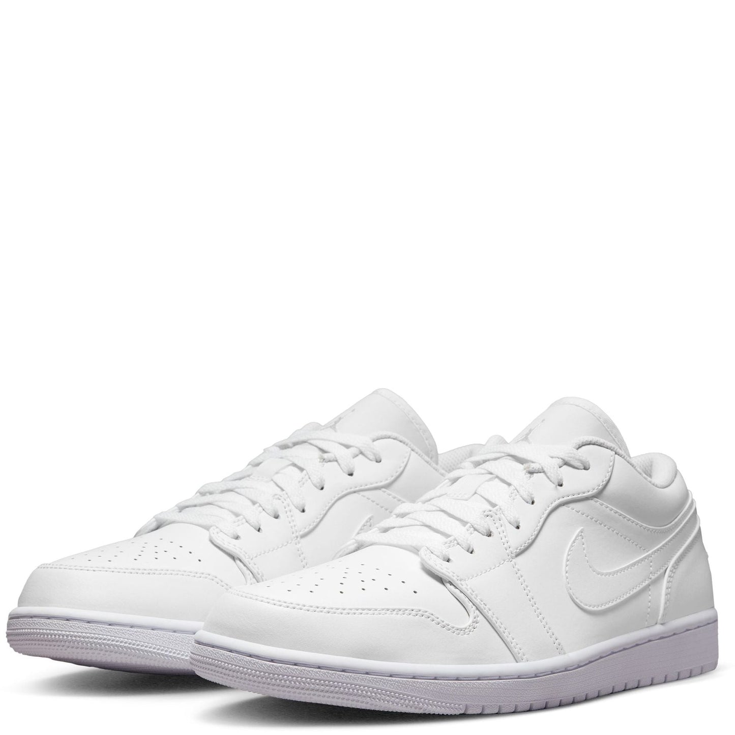 Men's Jordan 1 Low White/white-white (553558 136) Sneakers - Premium Brand Shoes for Men and Women