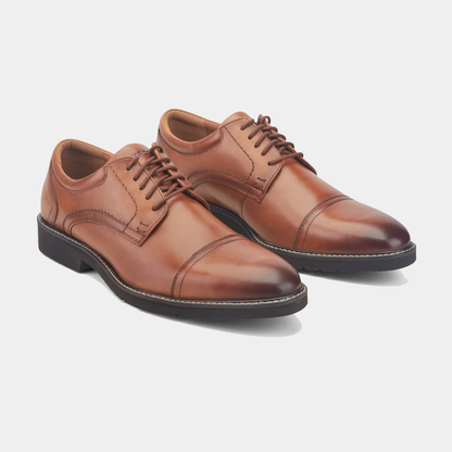 Findlay Lace-up Almond Toe Oxfords Sneakers - Premium Brand Shoes for Men and Women