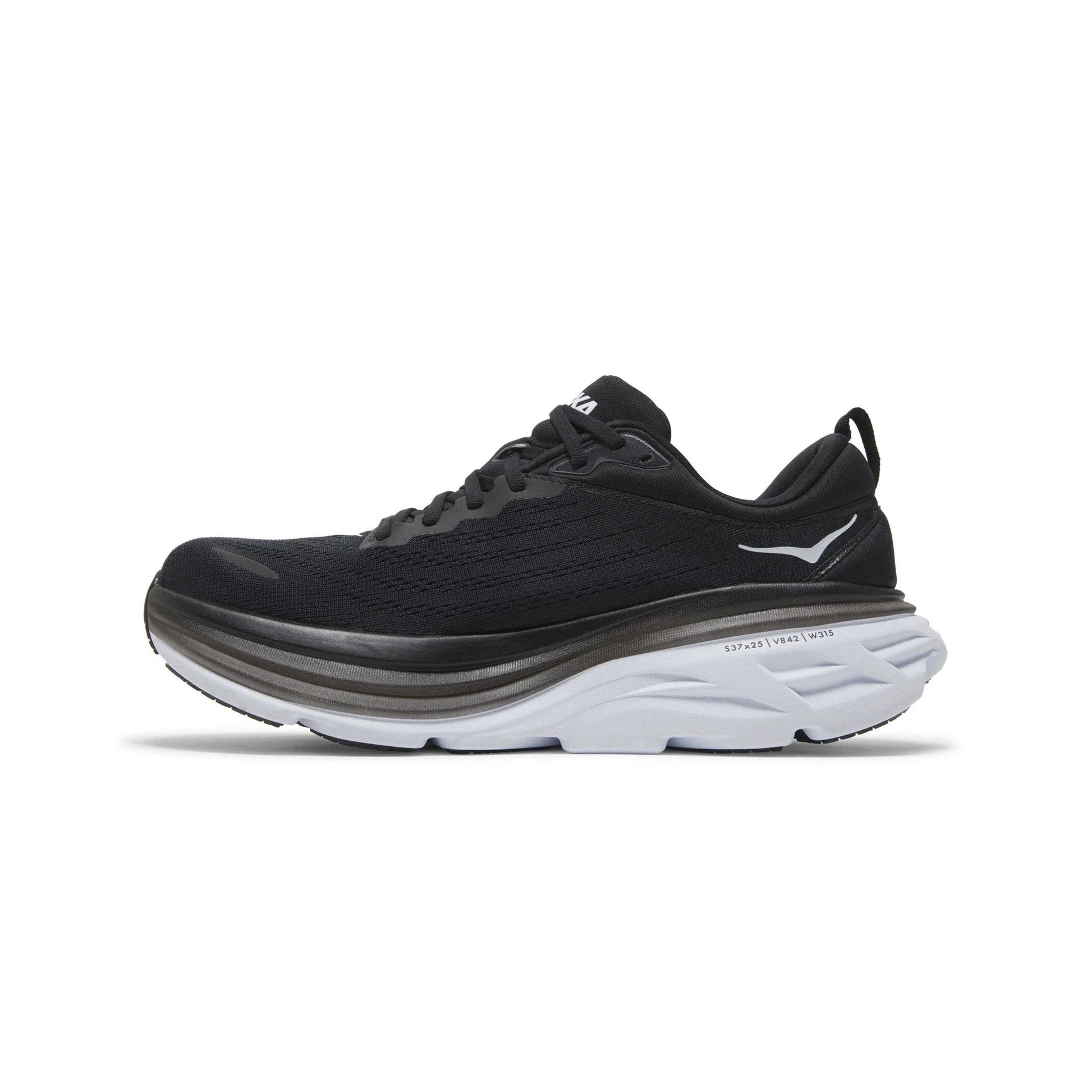 HOKA ONE ONE Bondi 8 'Black White' (2022)