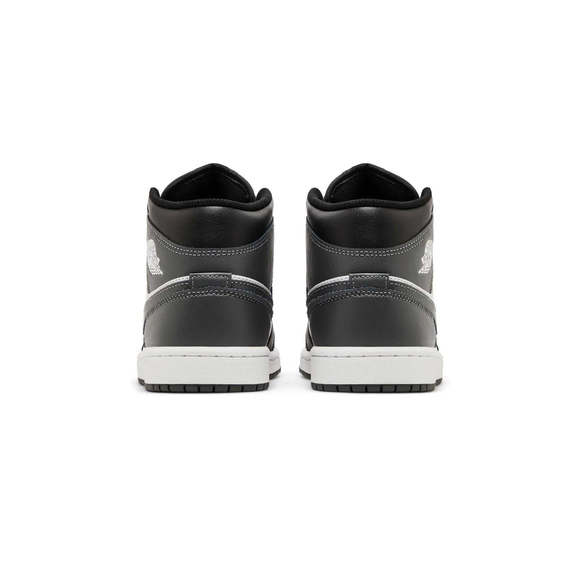 Air Jordan 1 Mid 'Black White Iron Grey' (2024)
