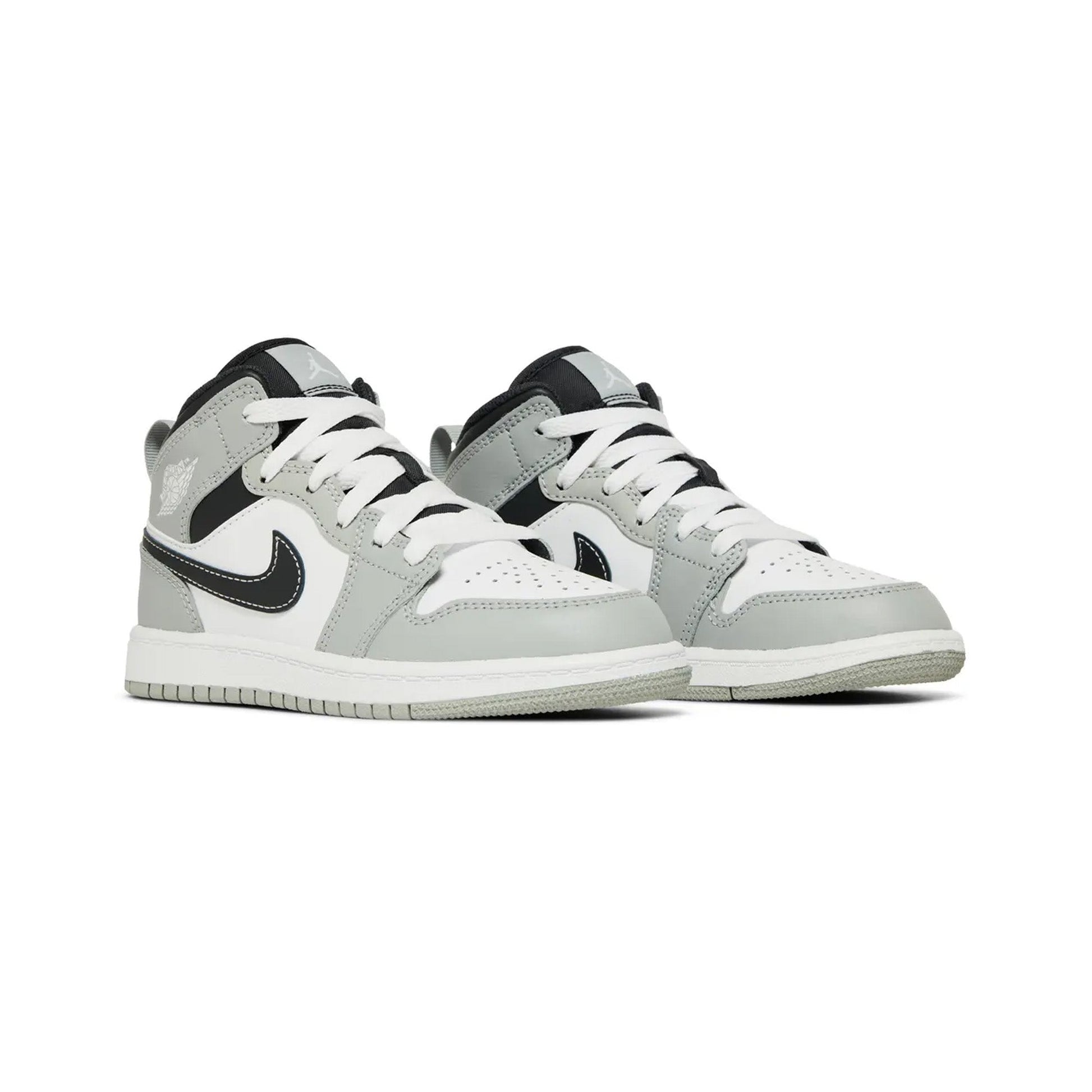 Air Jordan 1 Mid Light Smoke Grey' PS (2022)