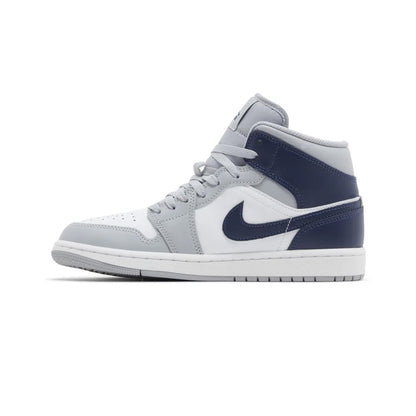 Air Jordan 1 Mid 'Wolf Grey Midnight Navy' (2024)
