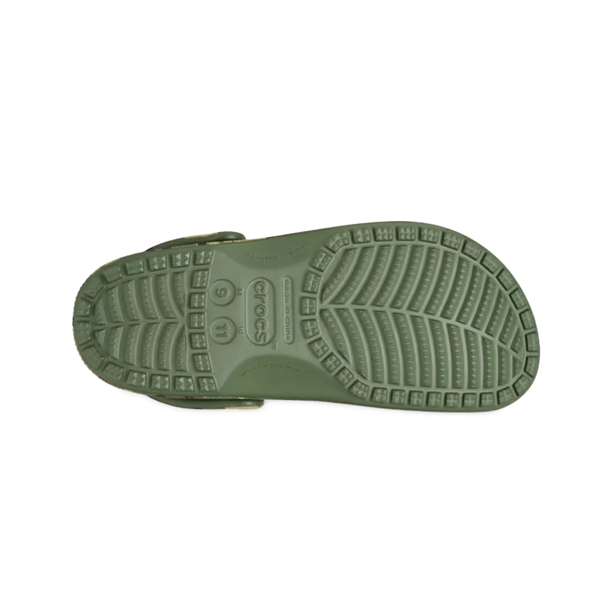 Crocs Classic Camouflage Clog 'Army Green / Multi'