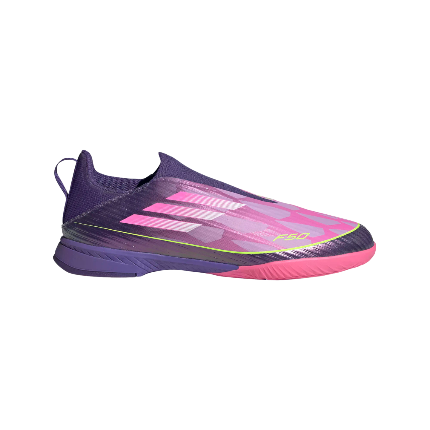 Adidas F50 League Laceless Lamine Yamal Youth Indoor Shoes