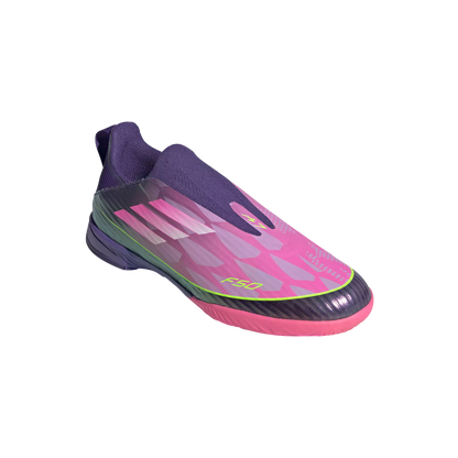 Adidas F50 League Laceless Lamine Yamal Youth Indoor Shoes
