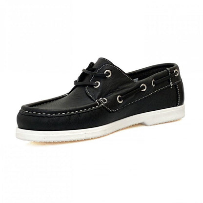 Lauren Thomas Womens Boat Shoe 82249 Black