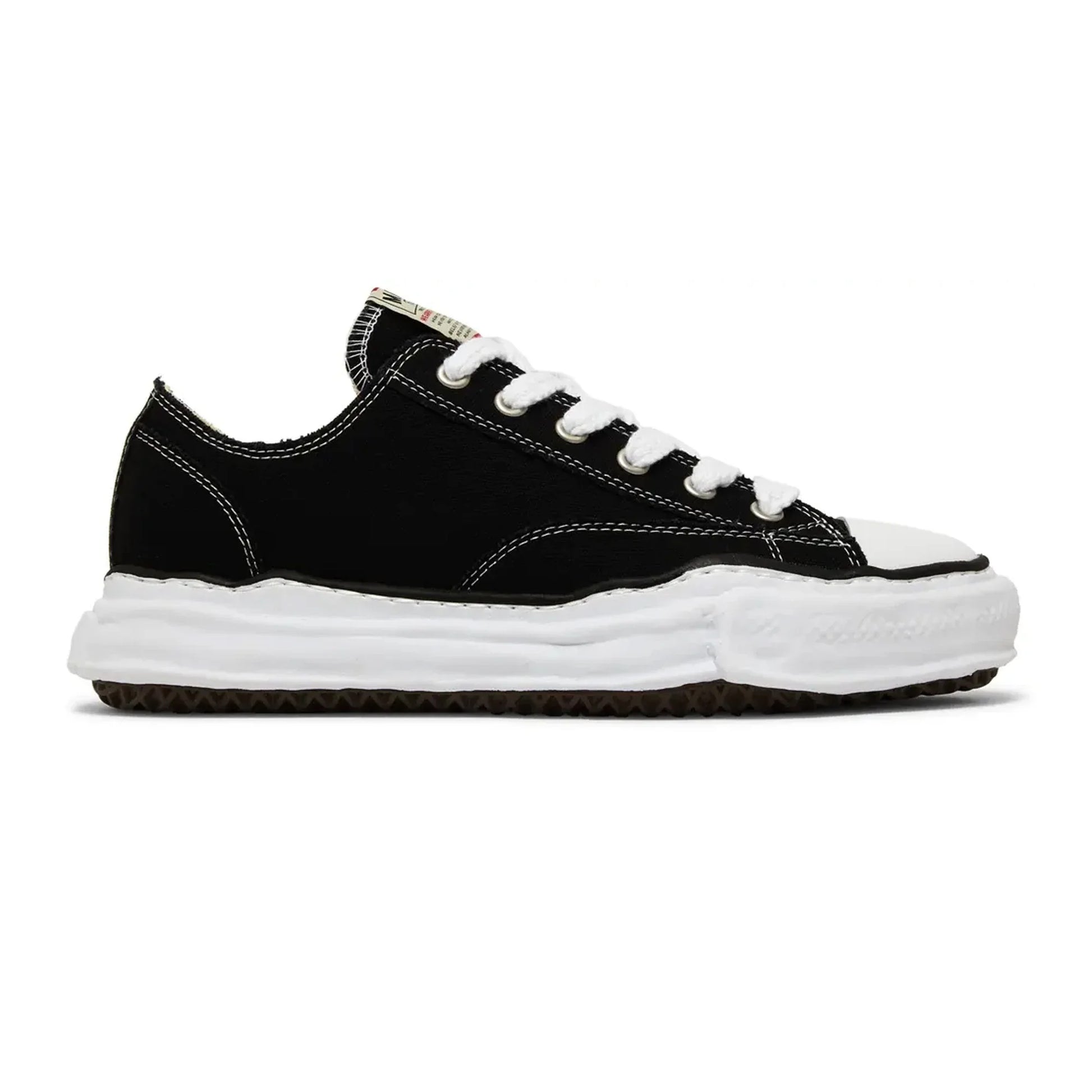 Maison Mihara Yasuhiro Peterson OG Sole Canvas Low 'Black' (2022)