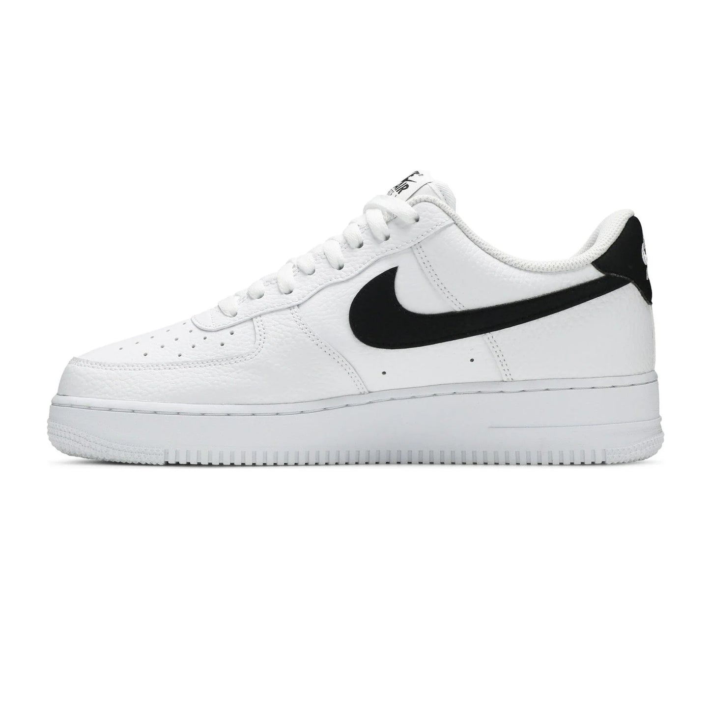 Nike Air Force 1 Low '07 'White Black Pebbled Leather' (2021)
