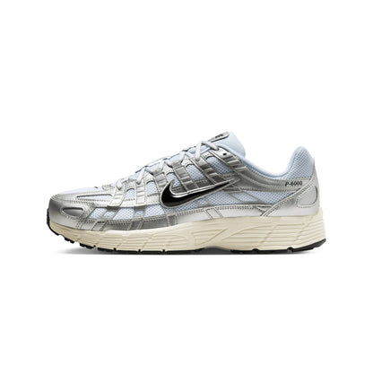 Nike P-6000 'White Metallic Silver Flat Silver Black' (2025)