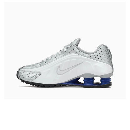 Nike Shox R4 'Metallic Silver Deep Royal Blue'