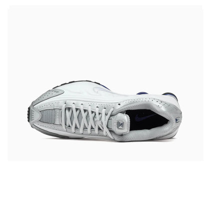 Nike Shox R4 'Metallic Silver Deep Royal Blue'