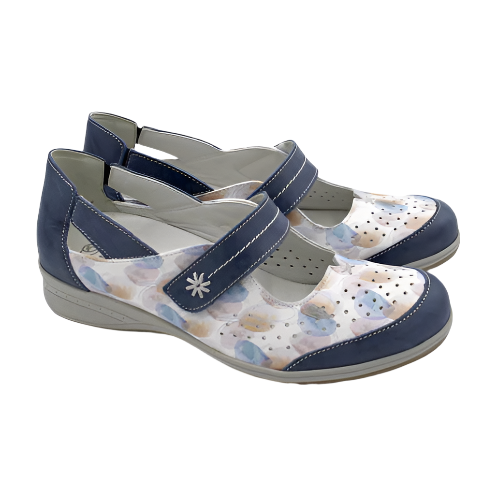 Suave Womens Shoe Mary Jane Denim