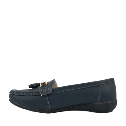 Jo & Joe Womens Shoe Nautical Navy