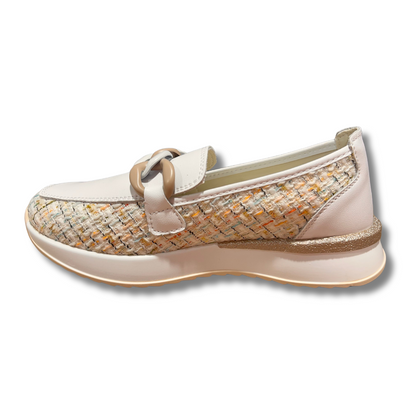 Patrizio Como Womens Shoe Brenna Mescolare Tweed