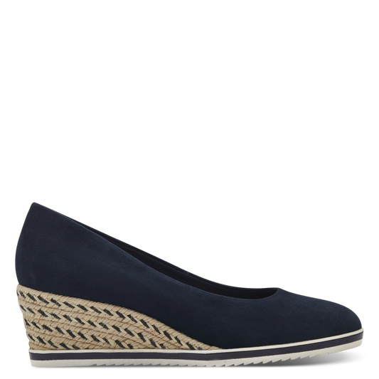 Tamaris Womens Wedge 1-22303-42 Navy