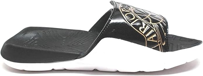 Big Kid's Jordan Hydro 7 Black/Metallic Gold-White (AA2516 021)