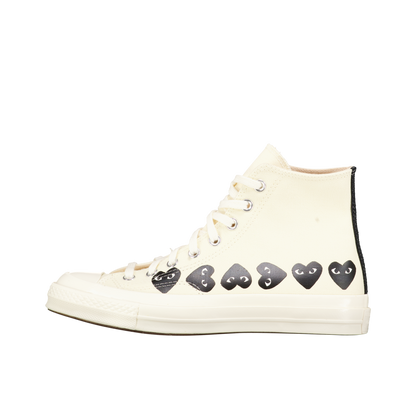 Play Comme des Garçons X Converse Chuck 70 'Multi Black Heart'