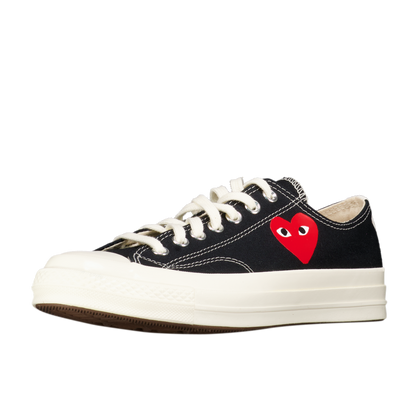 Converse Chuck 70 Low X Comme des Garçons PLAY 'Small Red Heart - Black'