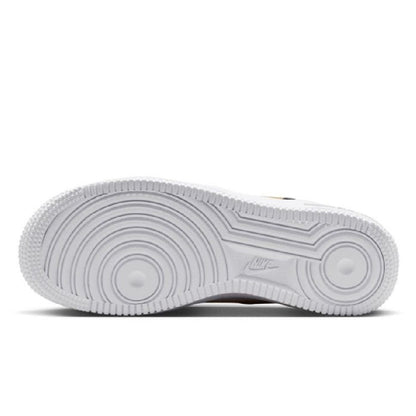 Big Kid's Nike Air Force 1 Black/Metallic Gold-Black (CT3839 009)