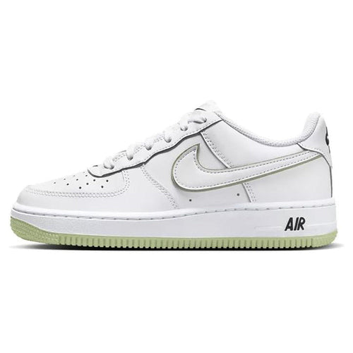 Big Kid's Nike Air Force 1 White/Honeydew-White-Black (CT3839 108)