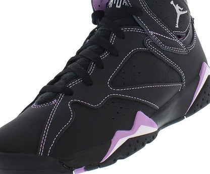 Big Kid's Jordan 7 Retro Black/Barely Grape (DV2255 055)