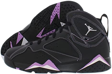 Big Kid's Jordan 7 Retro Black/Barely Grape (DV2255 055)