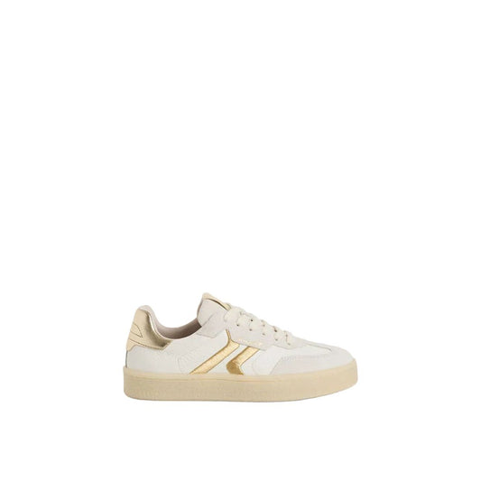 Tamaris Womens Shoe 23723 White/Light Gold