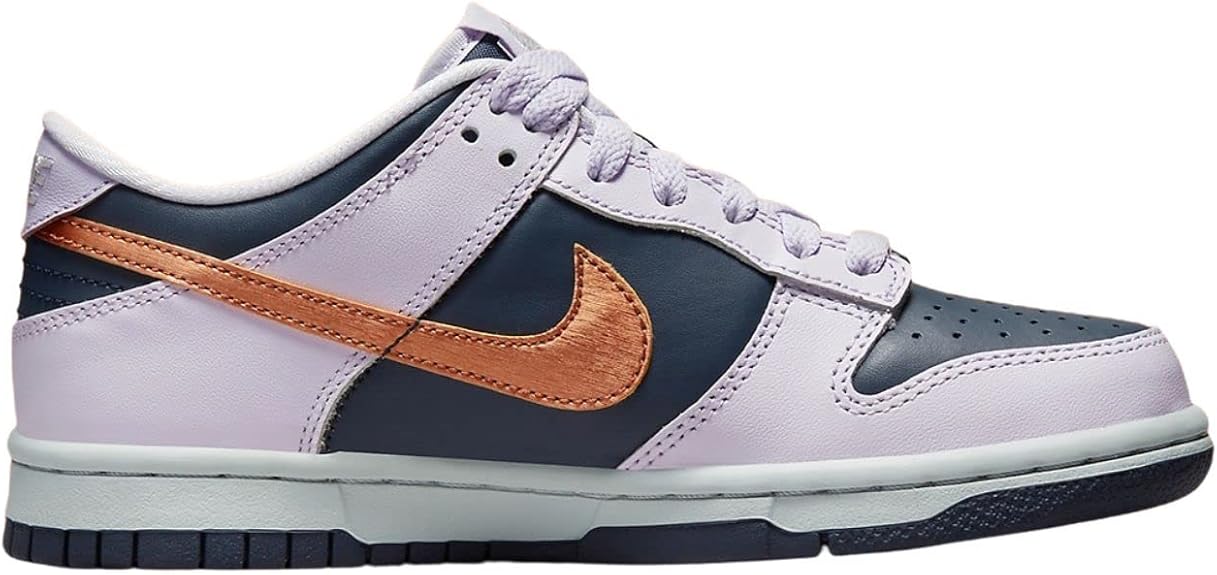 Big Kid's Nike Dunk Low SE Thunder Blue/Metallic Copper (DX1663 400)