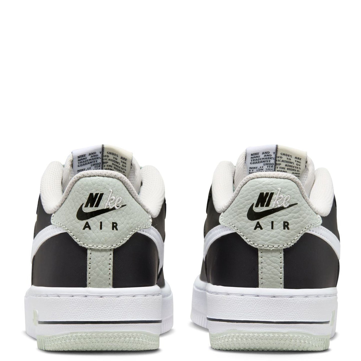 Big Kid's Nike Air Force 1 LV8 1 Black/Light Silver-Phantom (FB9035 002)