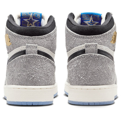 Big Kid's Jordan 1 Retro High OG Cool Grey/Black-Game Royal (FD1437 003)