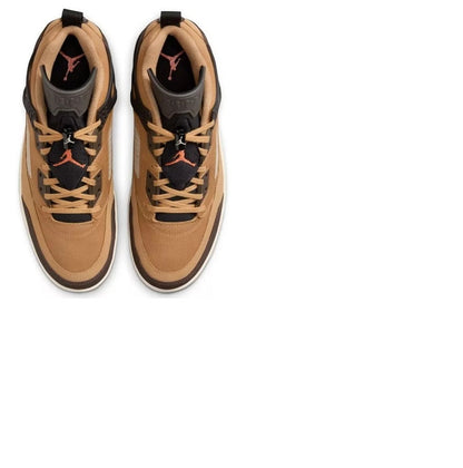 Big Kid's Jordan Spizike Low Flax/Baroque Brown-Black (FQ3950 202)