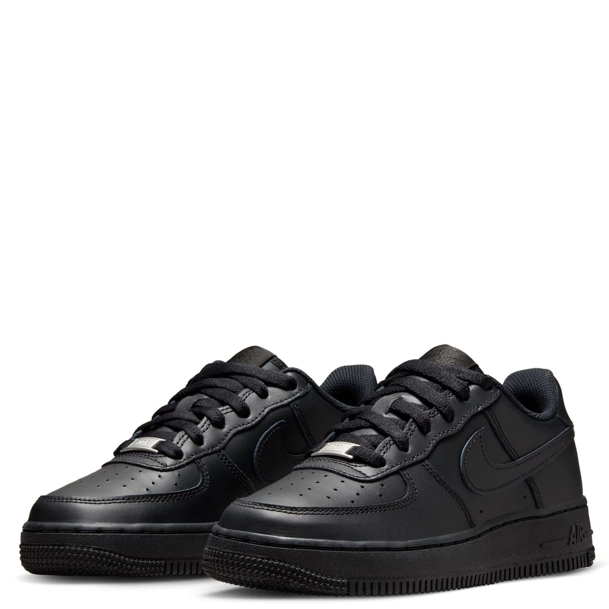 Big Kid's Nike Air Force 1 LE Black/Black-Black (FV5951 001)