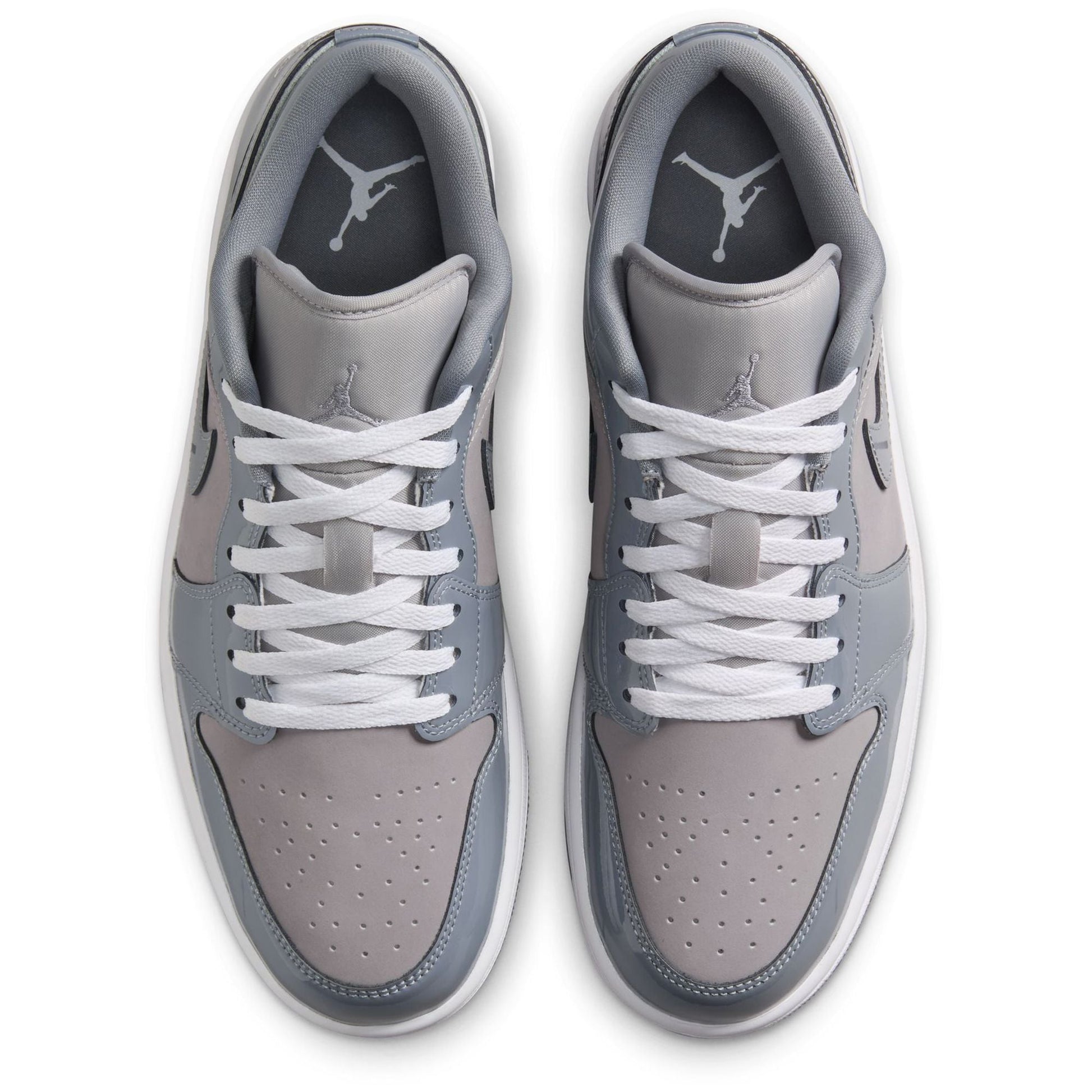 Men's Jordan 1 Low SE Medium Grey/cool Grey-white (hf3148 011) Sneakers - Premium Brand Shoes for Men and Women