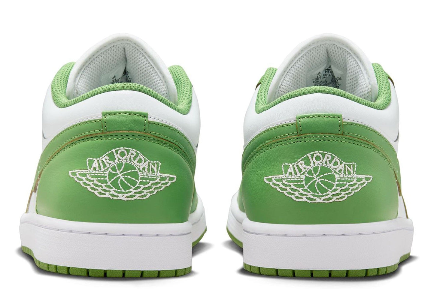 Men's Jordan 1 Low SE White/chlorophyll-lightening (hf4823 100) Sneakers - Premium Brand Shoes for Men and Women