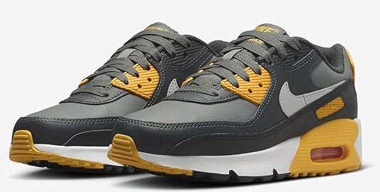 Big Kid's Nike Air Max 90 Smoke Grey/ Lt Smoke Grey (HF6358 004)