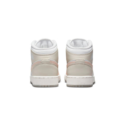 Big Kid's Jordan 1 Mid SE Sail/Guava Ice-Sea Glass (HJ5940 100)
