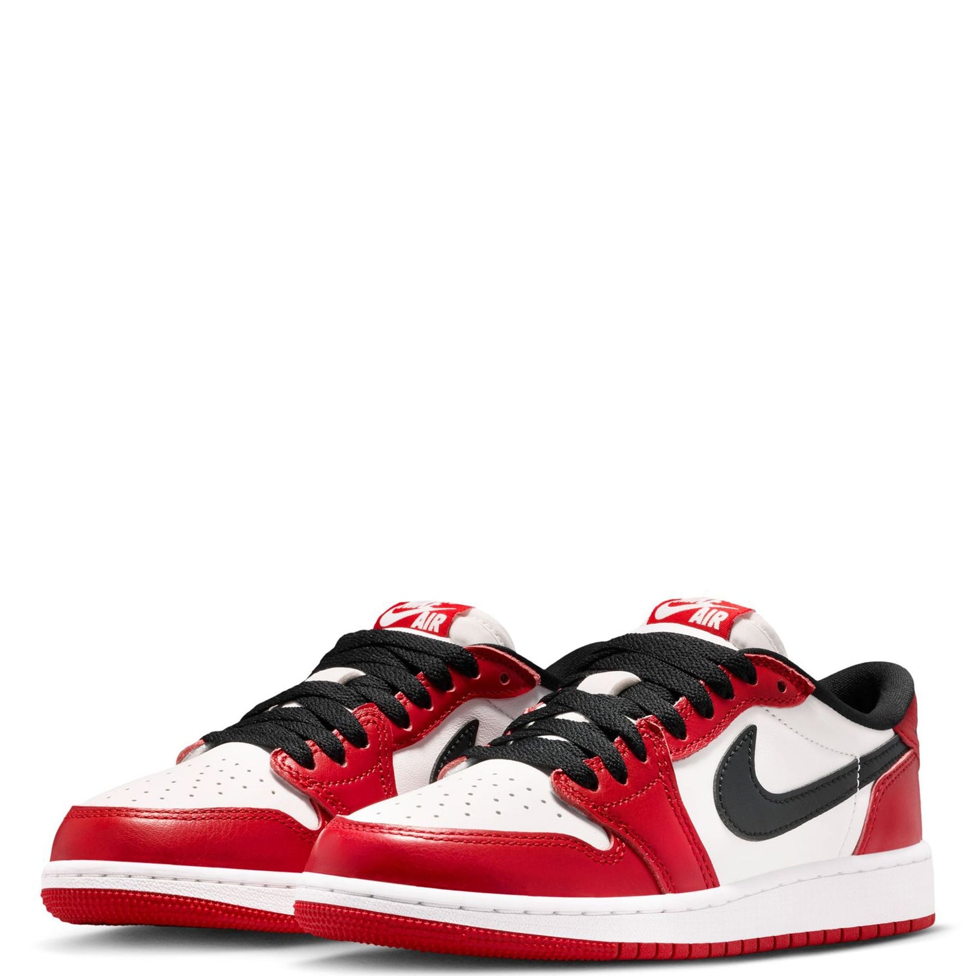 Big Kid's Jordan 1 Retro Low OG Varsity Red/Black-Summit White (HQ6999 600)