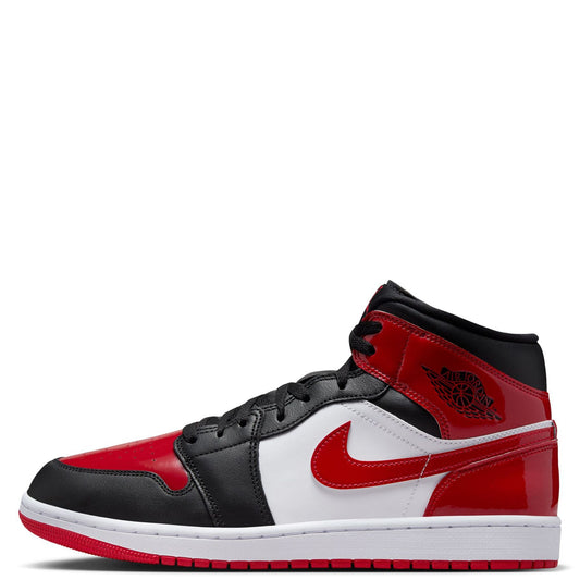 Men's Jordan 1 Mid SE Black/varsity Red-white (hv4091 006) Sneakers - Premium Brand Shoes for Men and Women