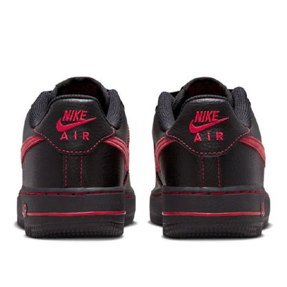 Big Kid's Nike Air Force 1 LV8 3 Black/University Red-Black (HV4762 001)