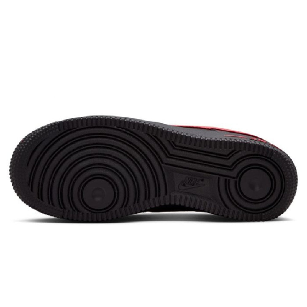 Big Kid's Nike Air Force 1 LV8 3 Black/University Red-Black (HV4762 001)