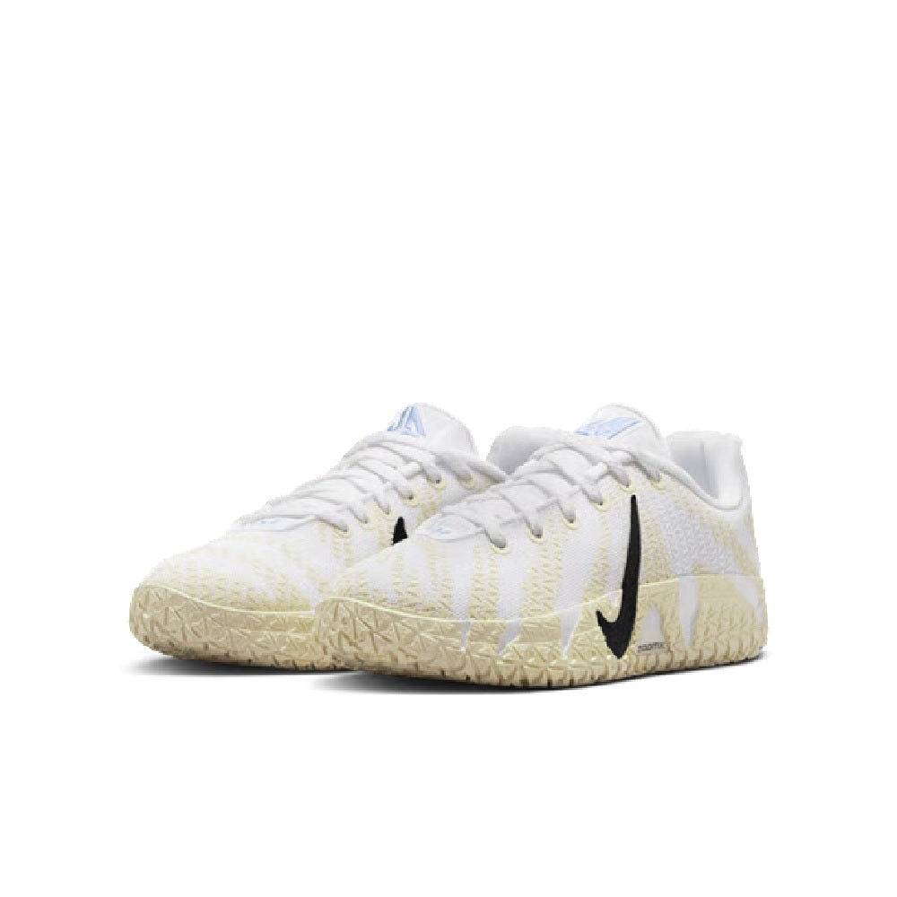 Big Kid's Nike Ja 3 'Sound Check' White/Black-Coconut Milk (IB4773 101)