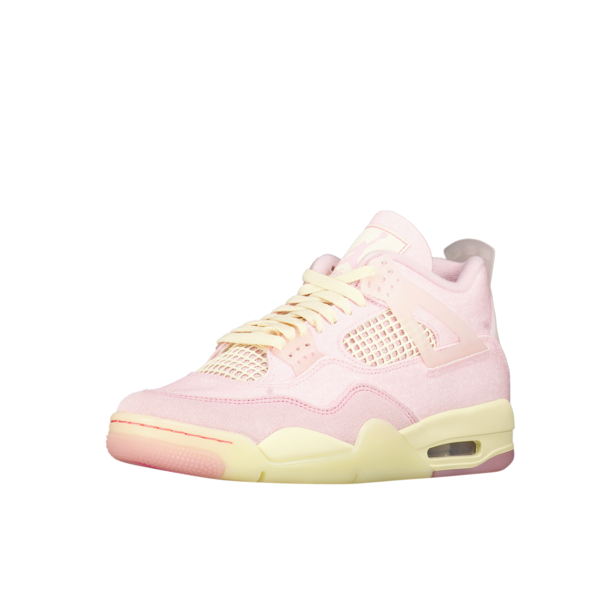 W Air Jordan 4 Denim 'Iced Carmine'