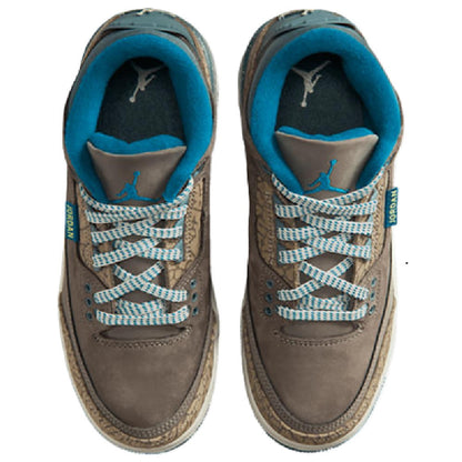 Big Kid's Jordan 3 Retro Olive Grey/Green Abyss-Khaki (IB7066 001)