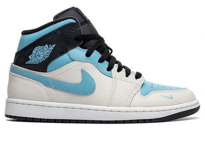 Men's Jordan 1 Mid SE Summit White/blue Chill-black (im6567 121) Sneakers - Premium Brand Shoes for Men and Women