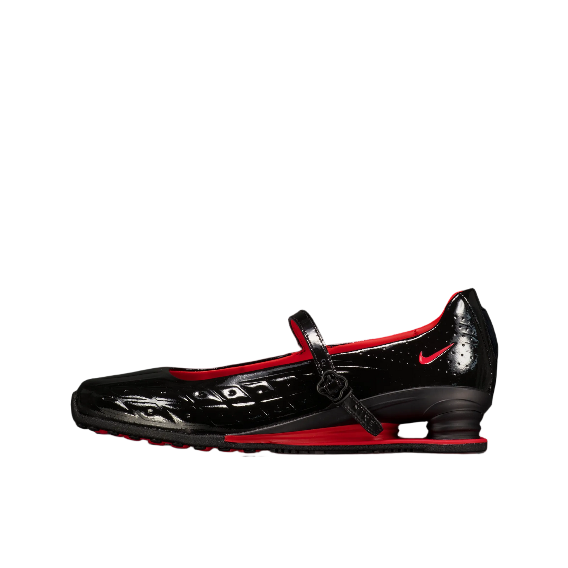 W LabelHood X Nike Shox Z 'University Red'